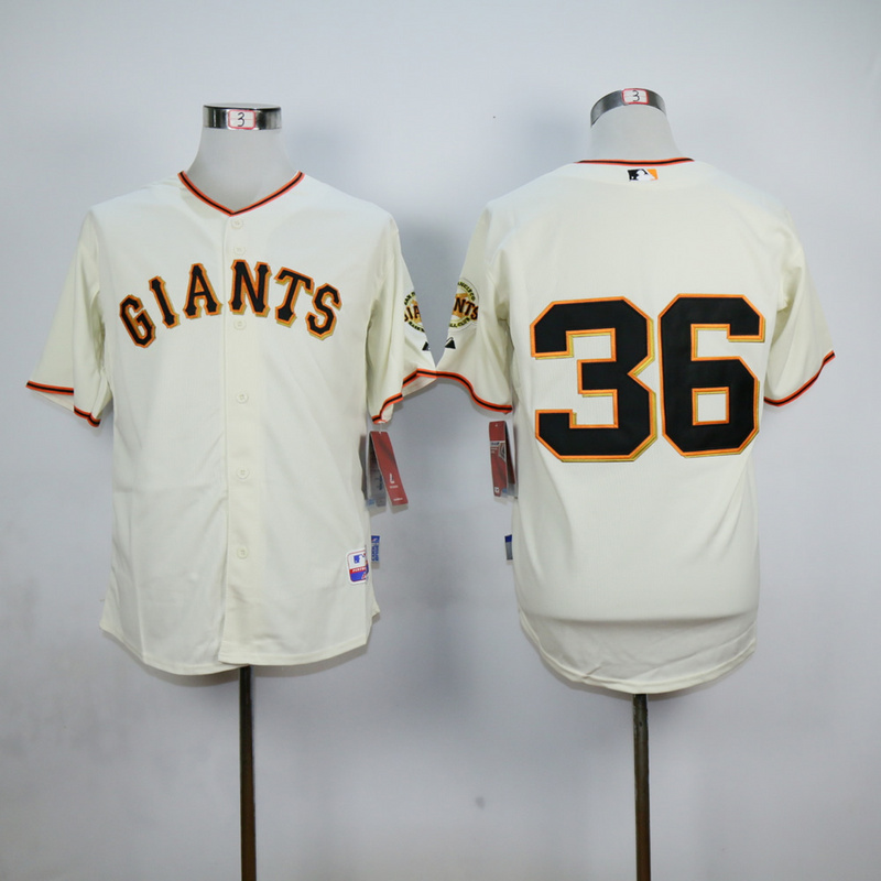 Men San Francisco Giants #36 Perry Cream MLB Jerseys->san francisco giants->MLB Jersey